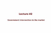 Lecture #2 - Uniwersytet Warszawski€¦ · Lecture #2 Government intervention in the market. What will be covered…? • taxes – quantity tax – value tax – tax on profit –