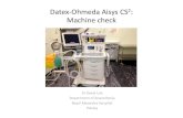 Datex-Ohmeda Aisys CS Machine checkOperation of the Datex-Ohmeda Avance S5 Author David Ure Created Date 8/5/2015 1:35:58 PM ...