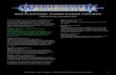 BATTLETOME: FLESH-EATER COURTS - Warhammer Community · PDF file 2019. 12. 13. · Warhammer Age of Sigmar – Battletome: Flesh-eater Courts, rrata 1 The following errata correct