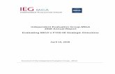 Independent Evaluation Group-MIGA 2008 Annual Report ...€¦ · Independent Evaluation Group-MIGA 2008 Annual Report Evaluating MIGA’s FY05-08 Strategic Directions April 15, 2008