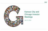 Kansas City and Chicago Investor Meetings · • $84M reduction in SG&A between 2014 and 2015, $30-$35M reduction in 2016 • Cost control mechanisms implemented for sustainability