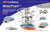 StarFish - Labplan · 2018. 6. 14. · StarFish - for popular heating and stirring applications Synthesis, distillation, extraction t: +44 1799 513320 f: +44 1799 513283 e:sales@radleys.co.uk