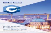 WG21 Autumn Meeting and Sponsorship Pack€¦ · ISO C++ Standards Committee (WG21) 2019-11-04 to 2019-11-12 Autumn 2019-11-11 to 2019-11-12 WELCOME TO WG21 AND ACCU AUTUMN CONF AN