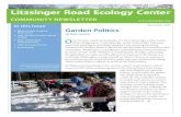 Litzsinger Road Ecology Center · 3 LREC Teacher Partners Speak Locally 4 Glass House Quiz: Cleaning House 7 LREC Announcements 7 Local Events Litzsinger Road Ecology Center O ver