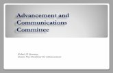 Advancement and Communications Committee - bov.virginia.edu PowerPoint... · engagement, goodwill, and support during the Reunion year. The Reunion Giving team strives to renew and