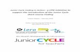 support the introduction of the Junior Cycle short course ... · CBA Classroom Based Assessment CPD Continuing Professional Development CESI Computers in Education Society of Ireland