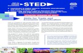 Skills for Trade and Economic Diversification · and to contribute to economic diversification. STED takes a forward looking perspective, antici-pating a sector’s development and