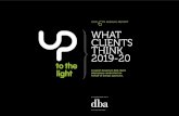 OUR 6TH ANNUAL REPORT WHAT CLIENTS THINK 2019-20€¦ · Welcome to our sixth ‘What Clients Think’ report, the definitive annual snapshot of the client/design agency relationship.