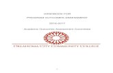 FACULTY ASSESSMENT HANDBOOK€¦ · assessment process Oklahoma City Community College demonstrates a willingness to be held accountable to the highest standards of education. The