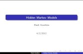 Hidden Markov Modelshisto.ucsf.edu/BMS270/BMS270a_2012/slides/Slides05_HMM.pdf · Hidden Markov Models Mark Voorhies 4/2/2012 Mark Voorhies Hidden Markov Models. Searching with PSI-BLAST