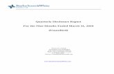 Quarterly Disclosure Report For the Nine Months Ended ... · Texas A&M University-Corpus Christi, n’s UniversityTexas Woma, University of Mary Hardin-Baylor, and the University