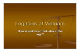 Legacies of Vietnam - Vanderbilt UniversityThe Indochina Dominos. Vietnam – Reeducation camps. z1.) 500,000 to 1 million in camps (out of ... Excellency and Friend, I thank you very