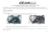 DODGE RAM QUAD CAB – PART NO. 09401 INSTALLATION …09401 1 SIDED.doc Rev: 0 DODGE RAM QUAD CAB – PART NO. 09401 INSTALLATION INSTRUCTIONS Congratulations on your purchase of the