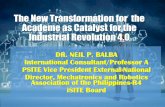 The Academe as Catalyst for the Filipino Technopreneur ......Industrial Revolution 4.0 DR. NEIL P. BALBA International Consultant/Professor A PSITE Vice President External-National
