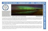 BEYOND BASS STRAIT - TASMANIAN LIGHT - ISSUE - 16 SPRING … · 2016. 10. 11. · 1 BEYOND BASS STRAIT - TASMANIAN LIGHT - ISSUE - 16 SPRING 2016 GARTH SMITH PHOTOGRAPHER I see myself