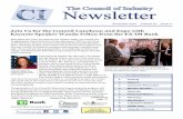 The Council of Industry Newsletter · 11/10/2013  · The Export Marketing Assistance Service (EMAS) The Export Marketing Assistance Service (EMAS) is a New York State program designed