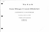 Tu 4 a-b San Diego Coast District - Californiadocuments.coastal.ca.gov/reports/1999/7/T4a,b-7-1999.pdf · EL-SD June 15, 1999 July 13-16, 1999 STAFF REPORT: CONSENT CALENDAR Application