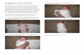 Swaddling Your Baby The Simple Way 3. Pull over the right ...€¦ · swaddle her. It works great and is very easy. 1. Lay down the blanket and fold over the top about six inches.
