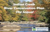 Indian Creek River Conservation Plan The Sequel...ESTIMATED TIMELINE g •s Surveys • s • g & Public ents SPRING 2019 WINTER 2020 SUMMER 2019 FALL 2019 SPRING 2020 WINTER 2019