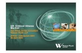 UK Critical Illness Marketactuaries.org/IAAHS/Colloquia/Dresden/Elliott presentation.pdf · UK Critical Illness Market Sue Elliott, Senior Consultant Watson Wyatt LLP IAAHS – Colloquium