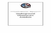 Underground Obamacare Antidoted3l1h3n4or6wo9.cloudfront.net/UGAR/3percentreport/... · senior citizens more, but even that is capped at three times the amount charged the ... This
