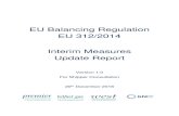 EU Balancing Regulation EU 312/2014 Interim Measures ......Ireland thand was approved by the Utility Regulator in its letter of 28 March 2015. In accordance with the Utility Regulator’s