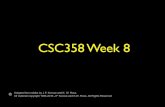 CSC358 Week 8ylzhang/csc358/files/lec07.pdfCSC358 Week 8 Adapted from slides by J.F. Kurose and K. W. Ross. ... Network Layer: Data Plane 4-5. IPv6: motivation ... IPv6 datagram carried