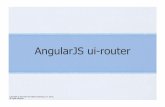 AngularJS ui-router...press “Download” button, click “Extras” link, and look for angular-route.min.js ui-router is a popular alternative created by a team including Karsten