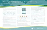 Planning and designing an analytical food survey Poster.pdf · The planning and design of an analytical food survey is an integrated process (Figure 2) and there are a number of activities