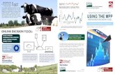 PROTECTION MARGIN Fact MPP PROGRAM - Dairy Markets · (MPP), places an emphasis on protecting income over feed cost margins. MPP protects against severe downturns in the milk price,