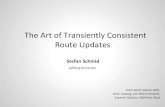 The Art of Transiently Consistent Route UpdatesKraken: Online and Elastic Resource Reservations for Multi-tenant Datacenters Carlo Fuerst, Stefan Schmid, Lalith Suresh, and Paolo Costa.