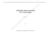 VOS3000 Web Interface For Third PartyVOS3000.Com).pdfMake Your own VOS3000 Web Application or Mobile Application by Using this API, But Be Careful About Security. We will not be Liable