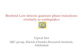 Benford Law detects quantum phase transitions similarly as ...iscqi2011/talks/Benford... · Ujjwal Sen QIC group, Harish-Chandra Research Institute, Allahabad. Benford Law detects