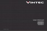 VINTEC 说明书(V40) 7interior temperatures to ﬂuctuate. The ideal range of temperature may not be reached. (See Climate Class at the end of this manual). Grounding instructions