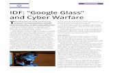 IDF: “Google Glass” and Cyber Warfare - Soldier ModThe Google Glass application, will be an outgrowth of an already fielded mobile logistics app. That app “…displays a map