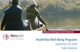 HealthFlex Well-Being Programs… · Annual Overview Wellness Points on HealthFlex/WebMD website Available all year Virgin Pulse Rewards Available all year Blueprint for Wellness