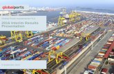Global Ports Investments PLC 2016 Interim Results Presentation · 9/9/2016  · Definitions for terms marked in this presentation with capital letters are provided in the Appendices