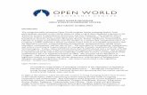 OPEN WORLD PROGRAM OPEN WORLD LEADERSHIP …...World program. Today, Open World has more than 25,000 alumni and a network of 8,300 host families in more than 2,300 communities throughout