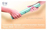 Toward the Olympic and Paralympic Games Tokyo 2020 · 2019. 5. 13. · 2020 Calendar during the Tokyo 2020 Games In 2020 only, Marine Day will fall on July 23, Health and Sports Day*