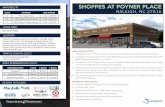 AVAILABILITY SHOPPES AT POYNER PLACE BLDG ......Poyner Place serves the growing residential communities of Northeast Raleigh DEMOGRAPHICS 1 MILE 3 MILES 5 MILES Population 8,798 80,742