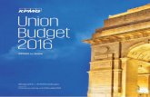 India Union Budget 2016 - KPMG InternationalIndia’s growth. Manufacturing in FY16 is expected to grow at 9.5 per cent as compared to 5.5 per cent in FY15. Mining and power generation