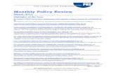 Monthly Policy Review - PRSIndia€¦ · April 1, 2014 PRS Legislative Research Institute for Policy Research Studies 3rd Floor, Gandharva Mahavidyalaya 212, Deen Dayal Upadhyaya