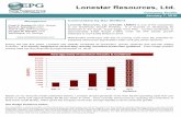 Lonestar Resources, Ltd. - energyprospectus.com · 1/7/2016  · Lonestar Resources, Ltd. January 7, 2016 Commentary by Dan Steffens Lonestar Resources, Ltd. (OTCQX: LNREF) is one
