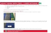 Iowa State University Extension and Outreach - Supplies for ... · Web viewSewing machine Thread Pins Ruler *Prewash your fabric before you begin cutting your fabric. Directions for