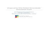 Proposal for EPA FY2015 Brownfields Assessment Grant · ECI Regional Planning District Proposal for Brownfields Assessment Grant 1 V.B.1.a.i. Targeted Community and Brownfields-Targeted
