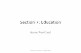 Section 7: Education - Anne Revillard · The sociology of education so far has shown little interest in the ... Disabled students in higher education Presentation 7.2: Disability