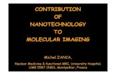 CONTRIBUTION OF NANOTECHNOLOGY TO MOLECULAR IMAGING€¦ · MOLECULAR IMAGING Michel ZANCA, Nuclear Medicine & functional MRI, University Hospital, UMR 5587 CNRS, Montpellier, France.