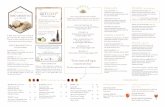 R i s o tt INSALATE Funghi | MUSHROOMS · ZAFFERANO | 20 Saffron, Butter, ... Vespa Bianco 2014 18 63 (Chardonnay, Sauvignon, Picolit) Bastianich | Friuli Chardonnay “Orsone”