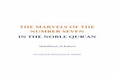 THE MARVELS OF THE NUMBER SEVEN · 2019. 10. 25. · The Marvels of the Number Seven in the Noble Qur’an 4 Preface My story began in the early ‘90s, when I met a young man who