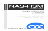 Libro de Estudio NAS-HSM · HotSpot con MikroTik RouterOS Server, Server Profile, User, User Profile Walled Garden, Walled Garden IP IP Bindings, Directorio HTML NAS-HSM por Mauro